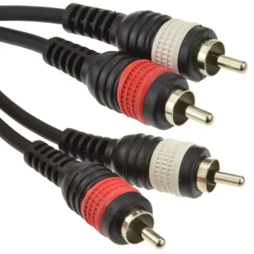 Cable – 2x RCA Phono – 2x RCA Phono (1m)