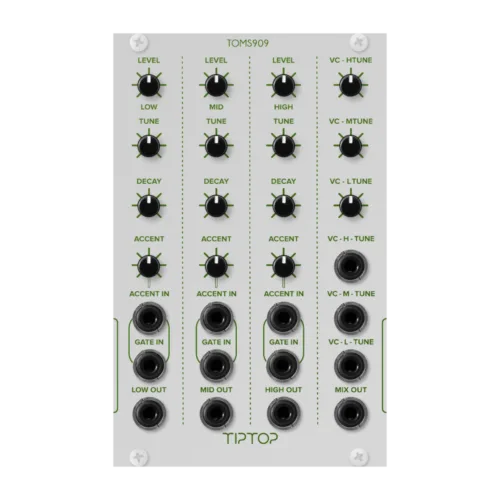 Tiptop Audio TOMS909 Toms Eurorack Drum Module (White)