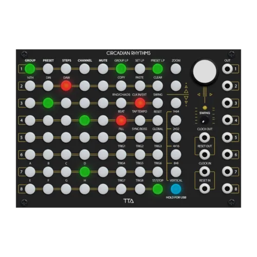Tiptop Audio Circadian Rhythms Eurorack Performance Sequencer Module (Black)