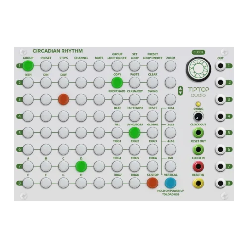 Tiptop Audio Circadian Rhythms Eurorack Performance Sequencer Module (White)