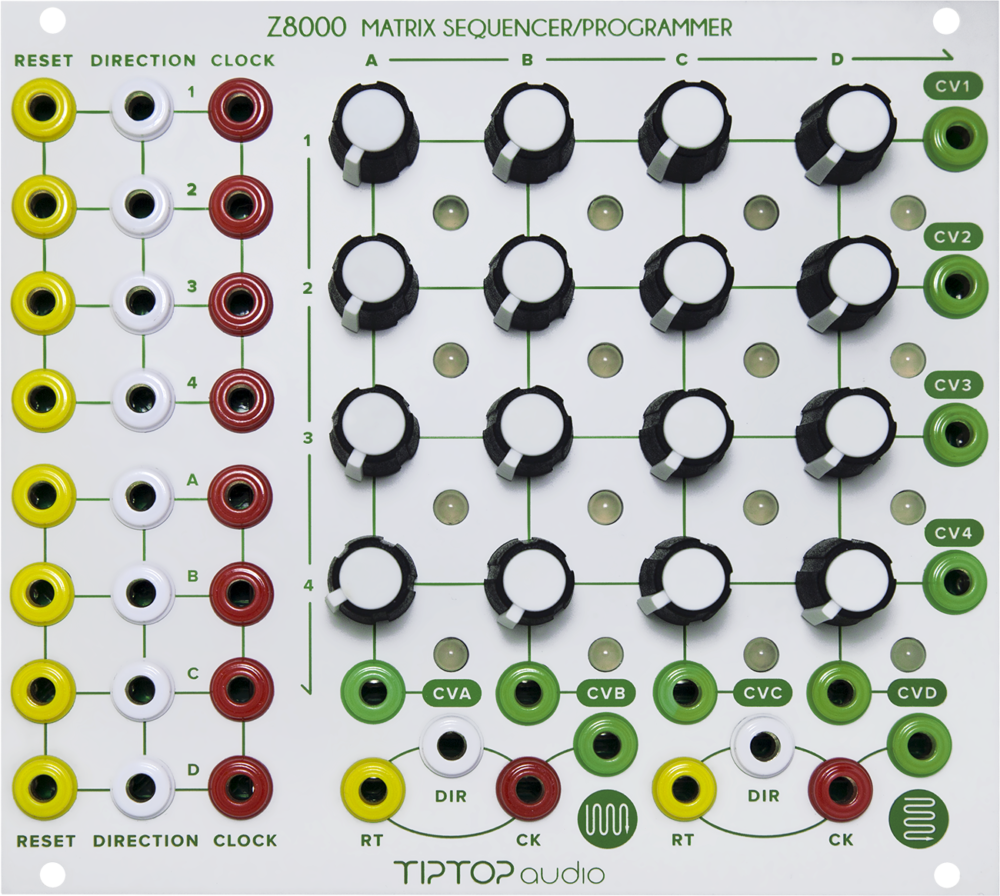 Tiptop Audio Z8000 Matrix Sequencer Eurorack Module