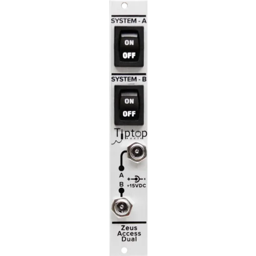 Tiptop Audio Zeus Access Dual Eurorack Power Input Module
