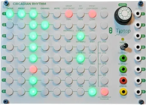 Tiptop Audio Circadian Rhythms Eurorack Sequencer Module