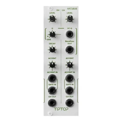 Tiptop Audio HATS808 Hi Hat Eurorack Drum Module (White)