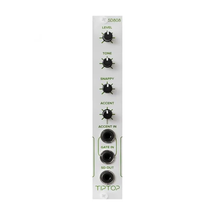 Tiptop Audio SD808 Snare Eurorack Drum Module (White)