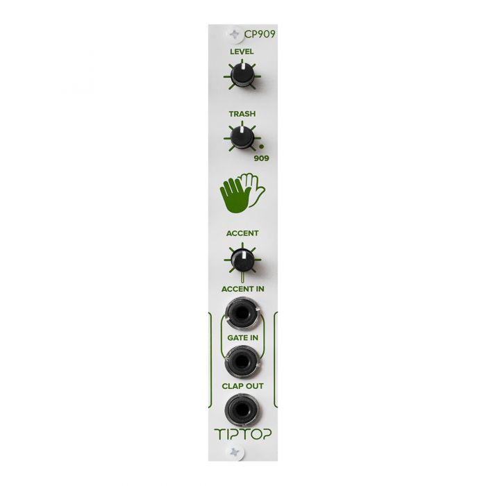 Tiptop Audio CP909 Hand Clap Eurorack Drum Module (White)