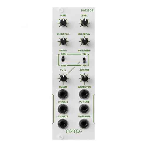 Tiptop Audio HATS909 Hi Hat Eurorack Drum Module (White)
