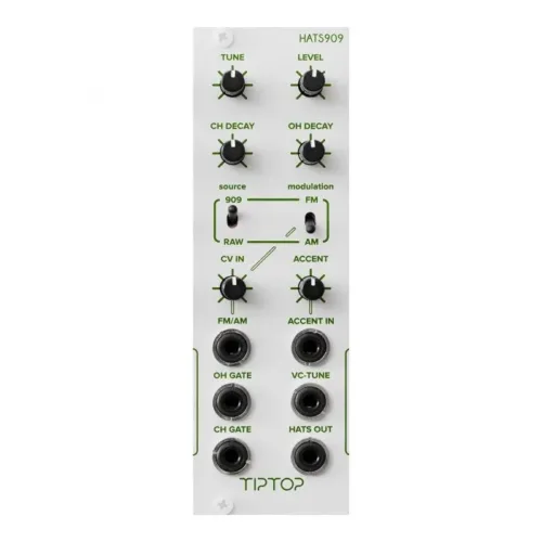Tiptop Audio HATS909 Hi Hat Eurorack Drum Module (White)