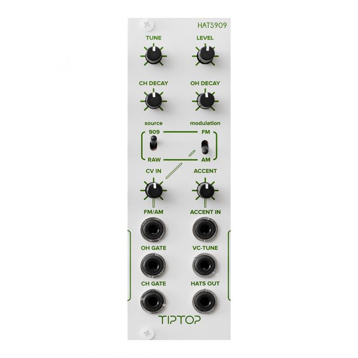 Tiptop Audio HATS909 Hi Hat Eurorack Drum Module