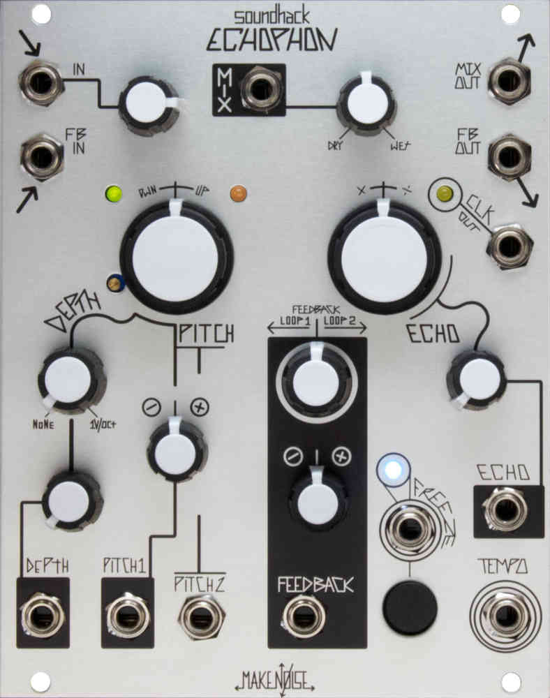 Make Noise Echophon Eurorack SoundHack Delay Module