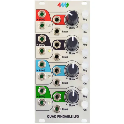 4ms Quad Pingable LFO Eurorack Module