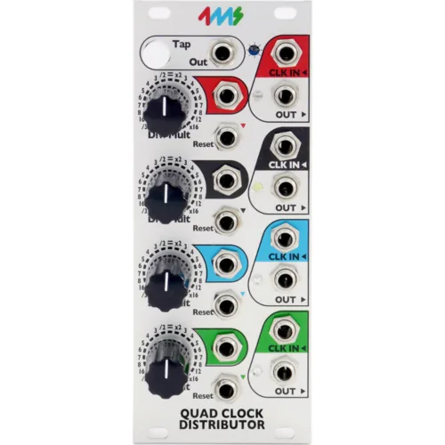 4ms Quad Clock Distributor Eurorack Module (QCD)