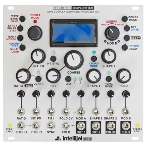 Intellijel Shapeshifter Eurorack Wavetable VCO Module