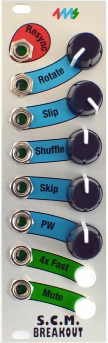 4ms Shuffling Clock Multiplier Breakout Eurorack Module