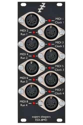 Expert Sleepers ESX-8MD Eurorack MIDI/DIN Expander Module (ES5, ES40)
