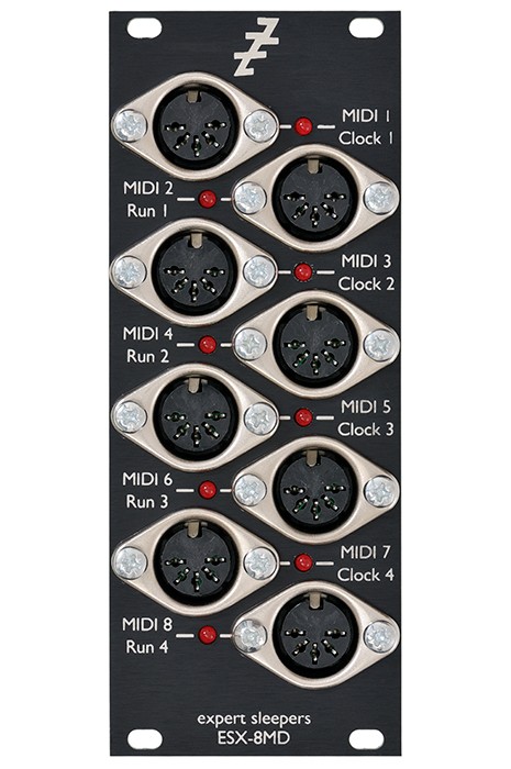 Expert Sleepers ESX-8MD Eurorack MIDI/DIN Expander Module (ES5, ES40)