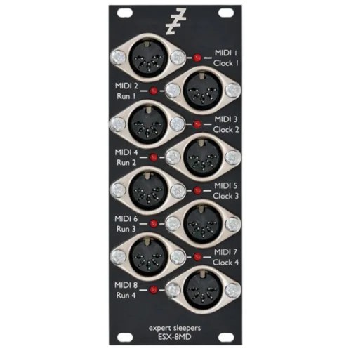 Expert Sleepers ESX-8MD Eurorack MIDI/DIN Expander Module (ES5, ES40)