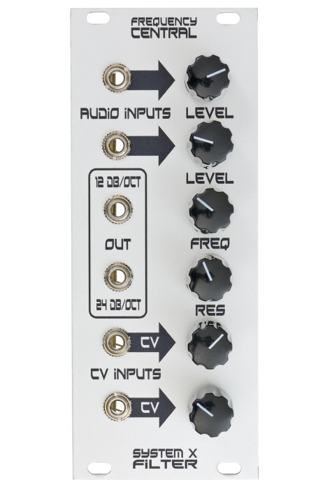 Frequency Central System X Eurorack Filter Module (Roland System 100)