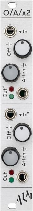 ALM Busy Circuits O/A/x2 Eurorack Attenuverter/Utility Module