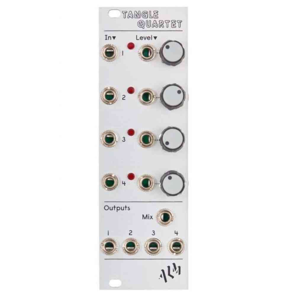 ALM Busy Circuits Tangle Quartet Eurorack Quad VCA Module