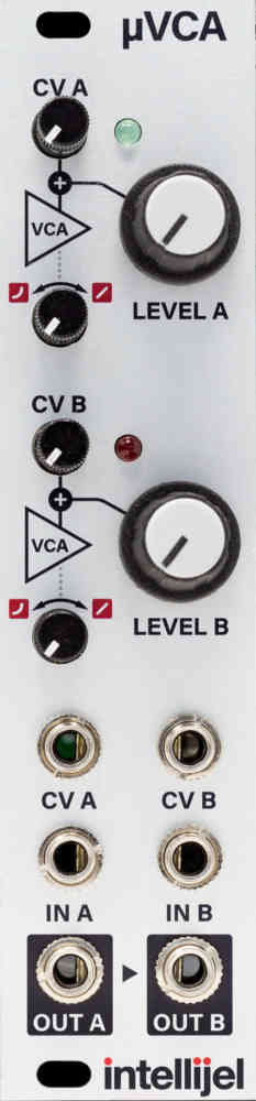 Intellijel uVCA II Dual VCA Eurorack Module