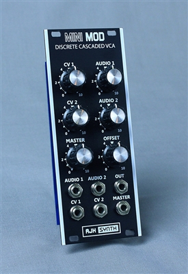 AJH Synth MiniMod VCA Eurorack Module (Black)