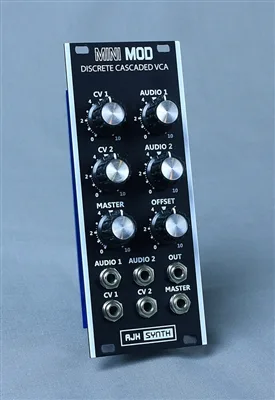 AJH Synth MiniMod VCA Eurorack Module (Black)