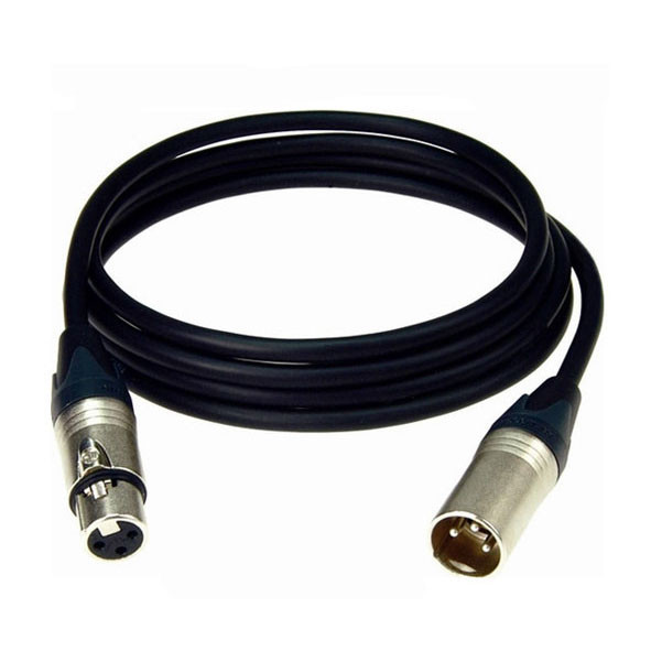 Cable – Premium Male XLR Plug – Female XLR Socket (1m)