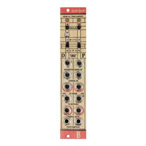 Bastl Instruments DupDup Eurorack Footswitch Module (Wood)