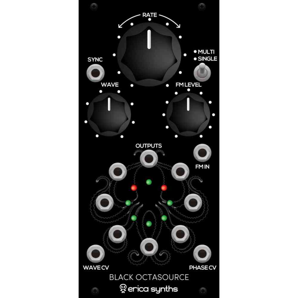 Erica Synths Black Octasource Eurorack LFO Module