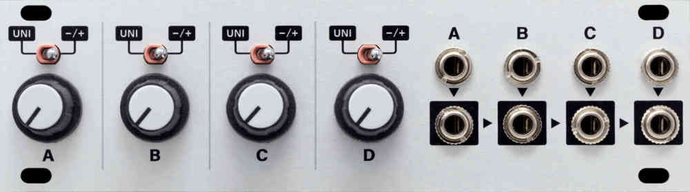 Intellijel Quadratt Eurorack 1U Utility Module