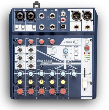 Soundcraft Notepad-8FX Audio Mixer