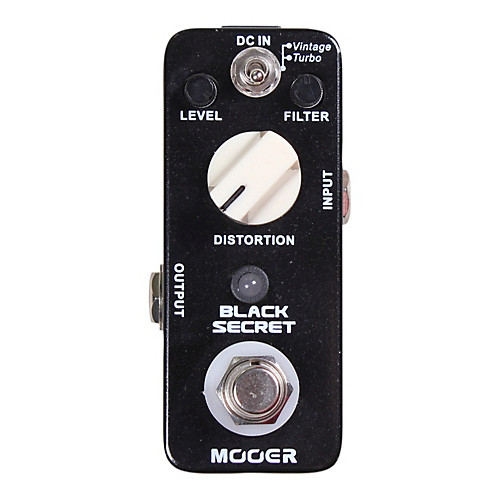 Mooer Black Secret Distortion Effect Pedal
