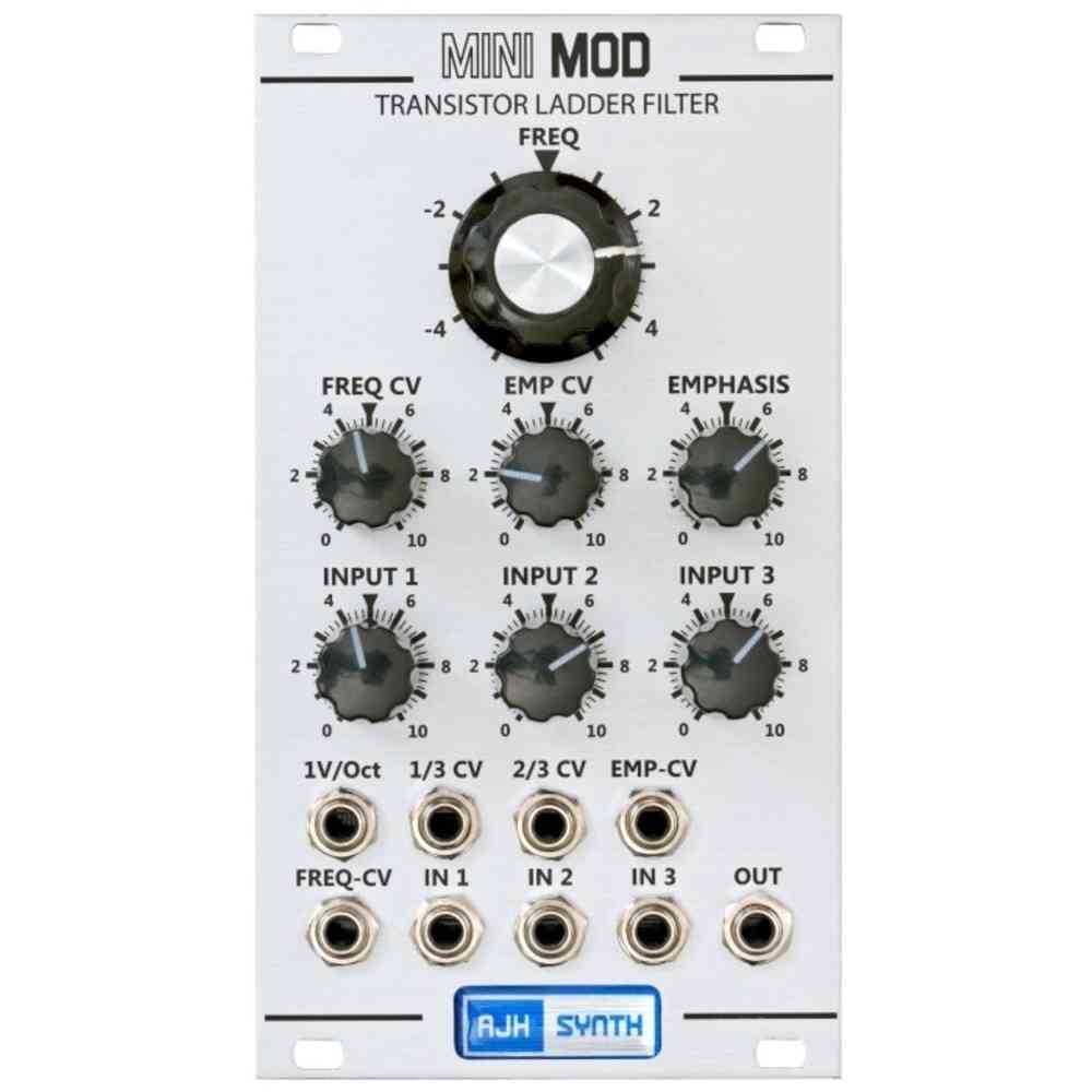 AJH Synth MiniMod VCF Eurorack Module (Silver)