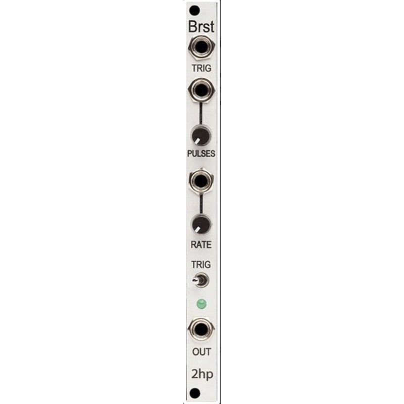 2hp Brst Eurorack Trigger Module (Silver)