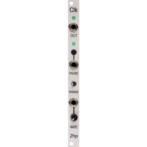2hp Clk Eurorack Clock Module (Silver)