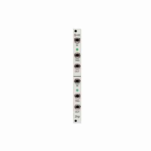 2hp S+H Eurorack Sample & Hold Module (Silver)