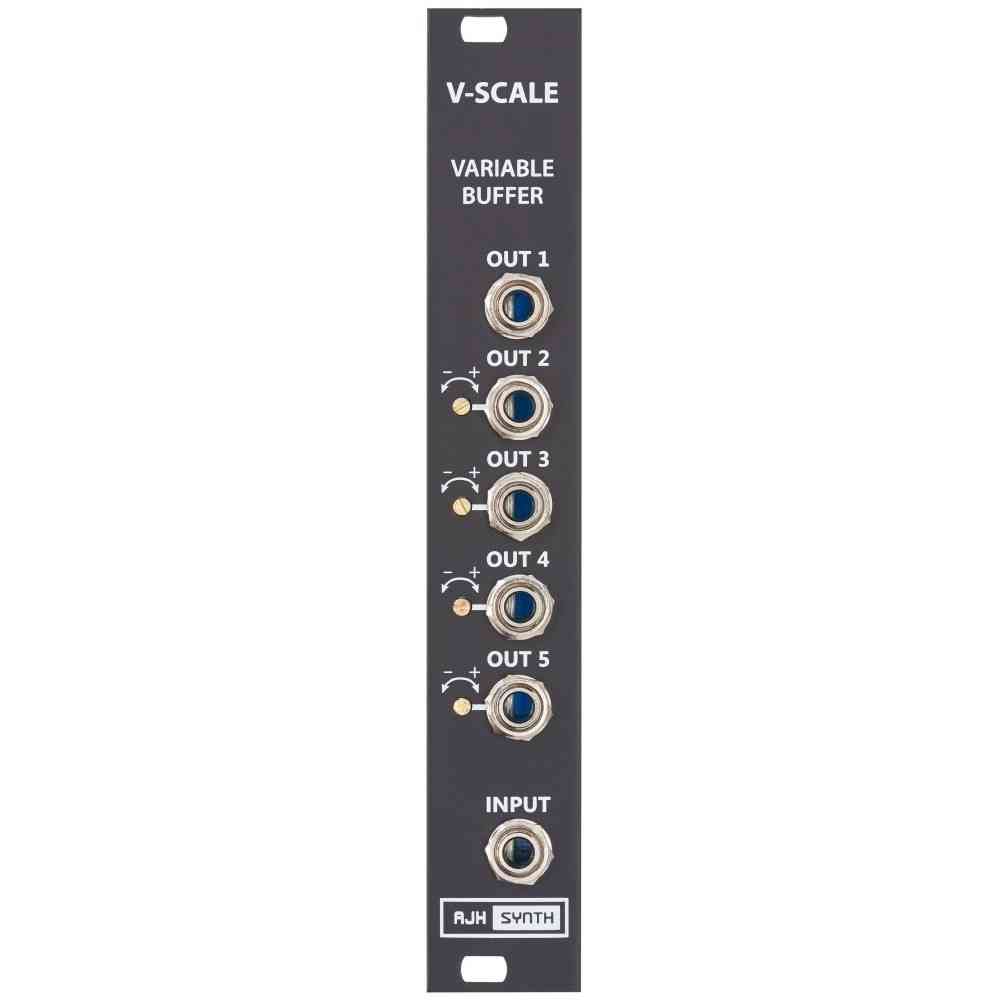 AJH Synth MiniMod V-Scale Eurorack Active Mult Module (Black)