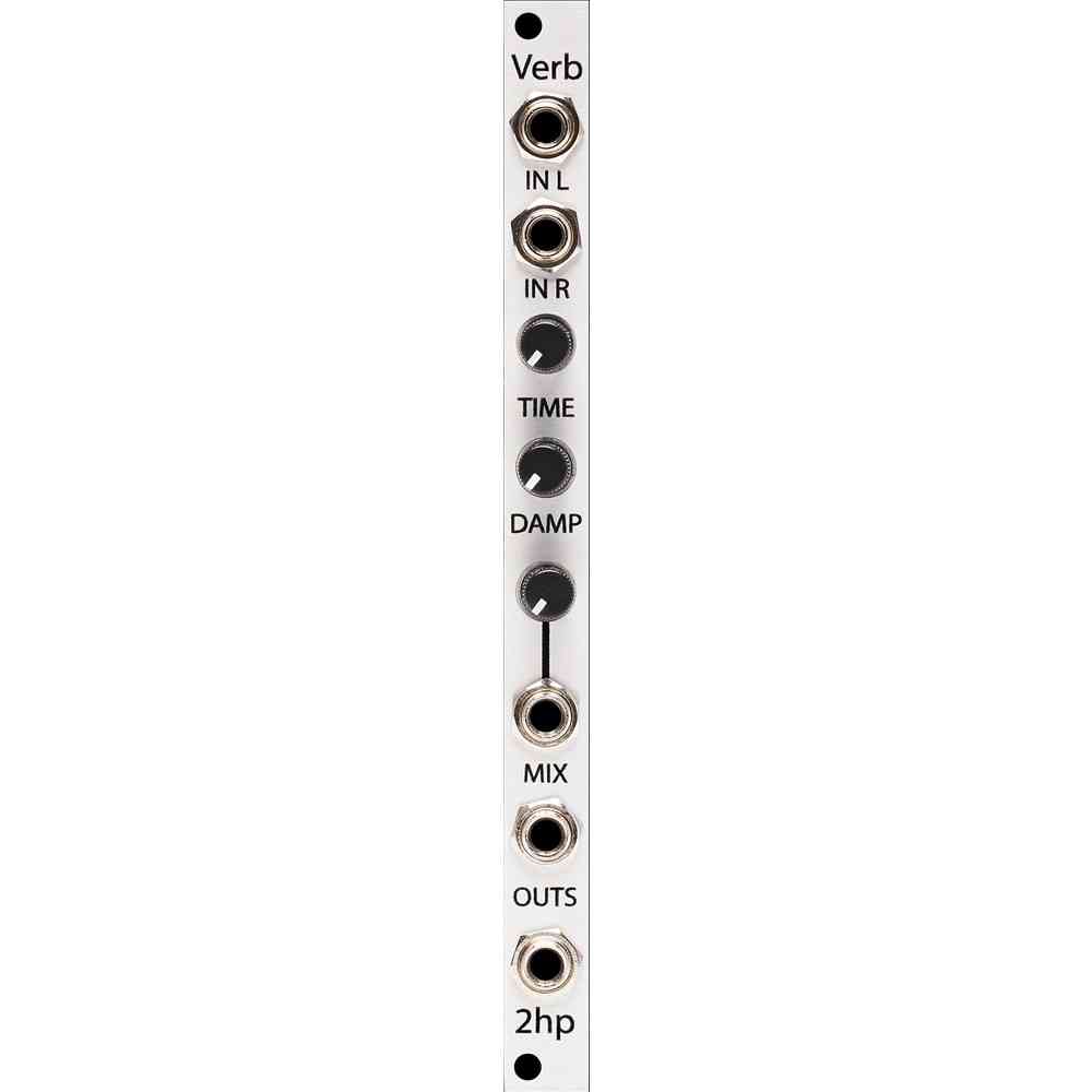 2hp Verb Eurorack Reverb Module (Silver)