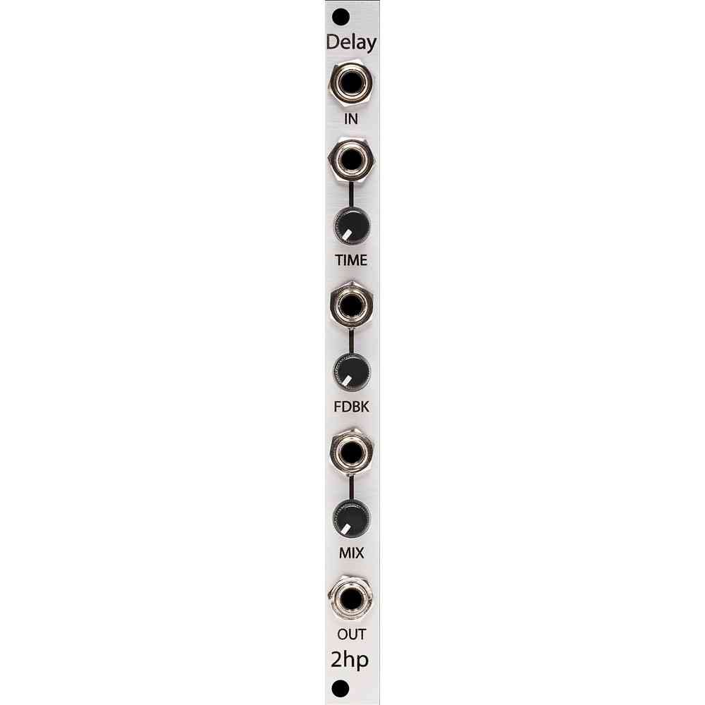 2hp Delay Eurorack Effects Module (Silver)