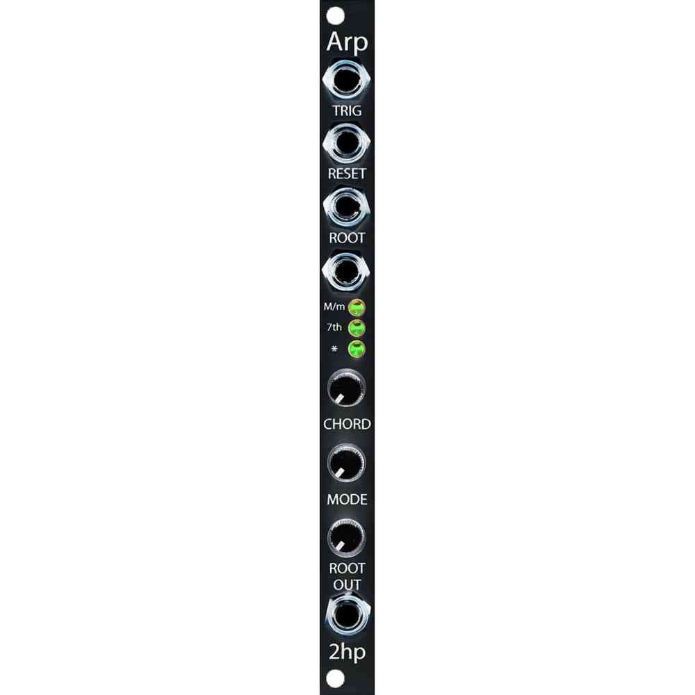 2hp Arp Eurorack Arpeggiator Module (Black)