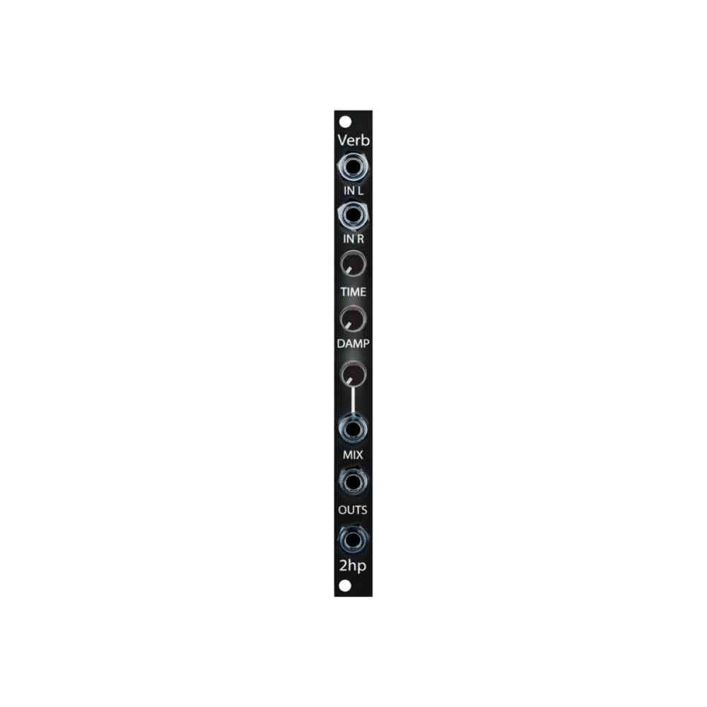2hp Verb Eurorack Reverb Module (Black)