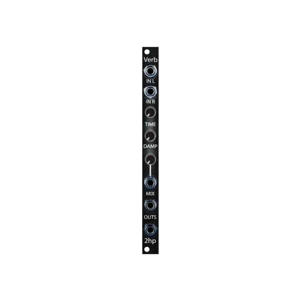 2hp Verb Eurorack Reverb Module (Black)