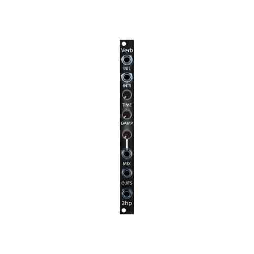 2hp Verb Eurorack Reverb Module (Black)