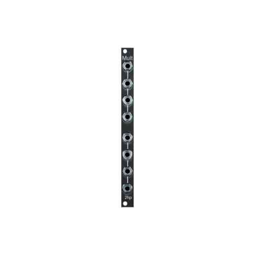 2hp Mult Eurorack Module (Black)