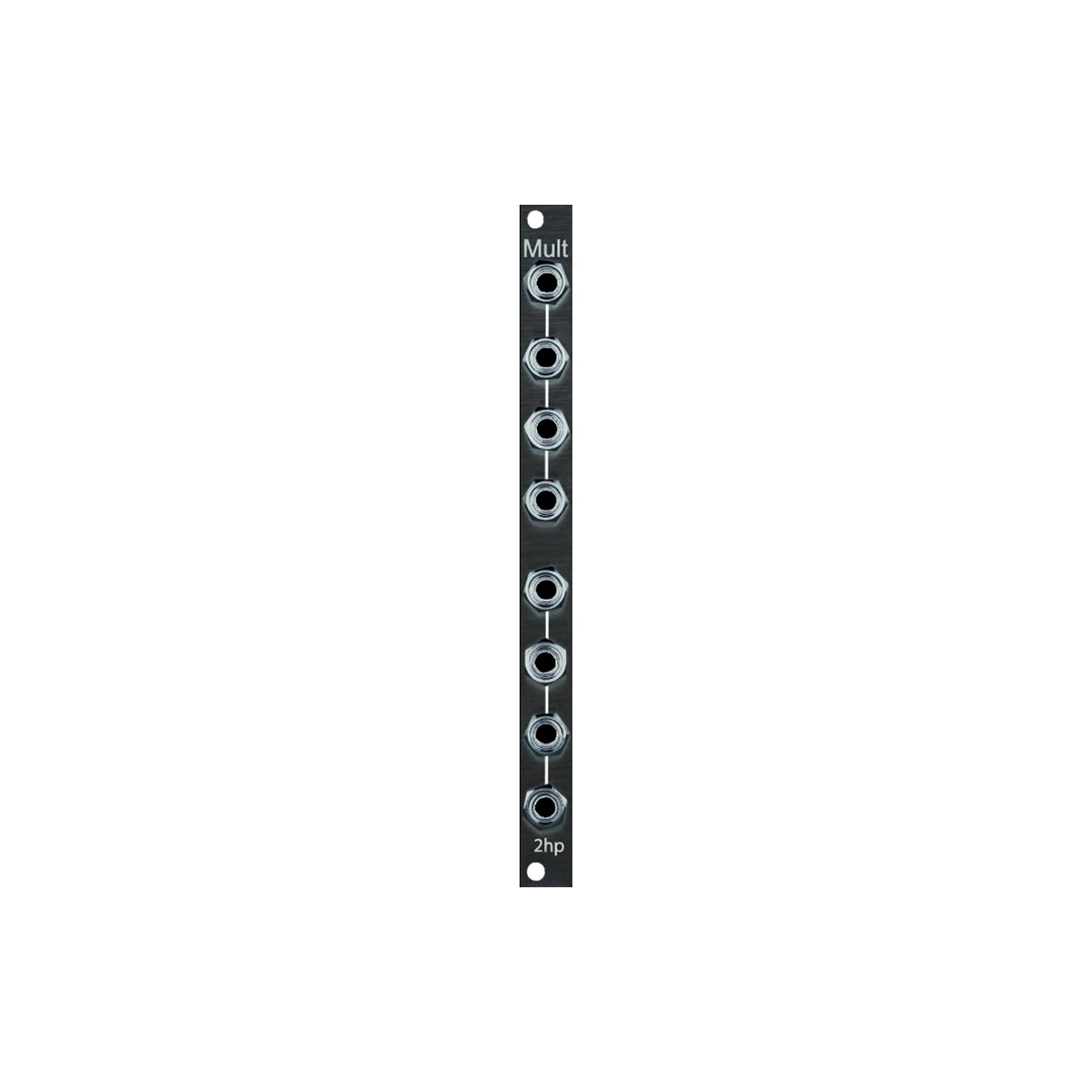 2hp Mult Eurorack Module (Black) - Elevator Sound