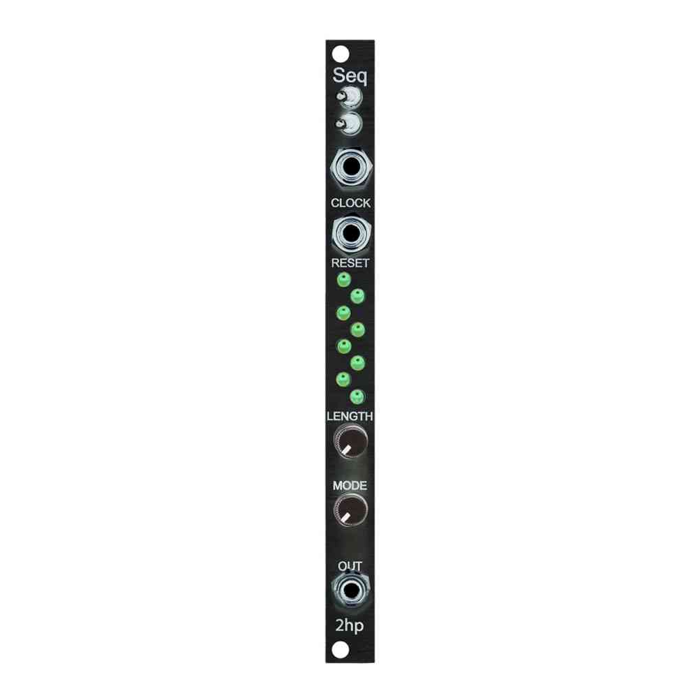 2hp Seq Eurorack Sequencer Module (Black)