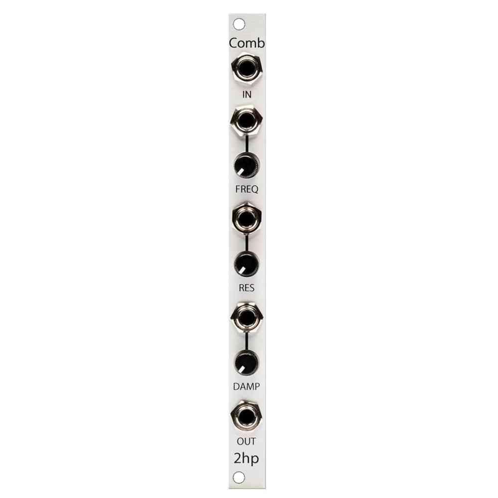 2hp Comb Eurorack Filter Module (Silver)