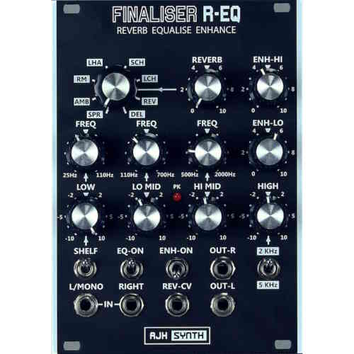 AJH Synth Finaliser R-EQ Eurorack Master Output Module (Black)