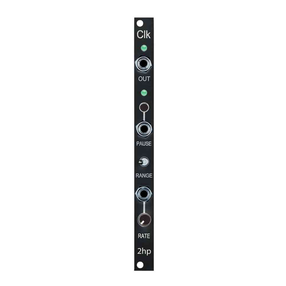 2hp Clk Eurorack Clock Module (Black)